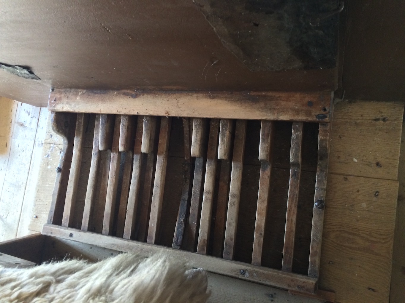 Defekte Pedalklaviatur