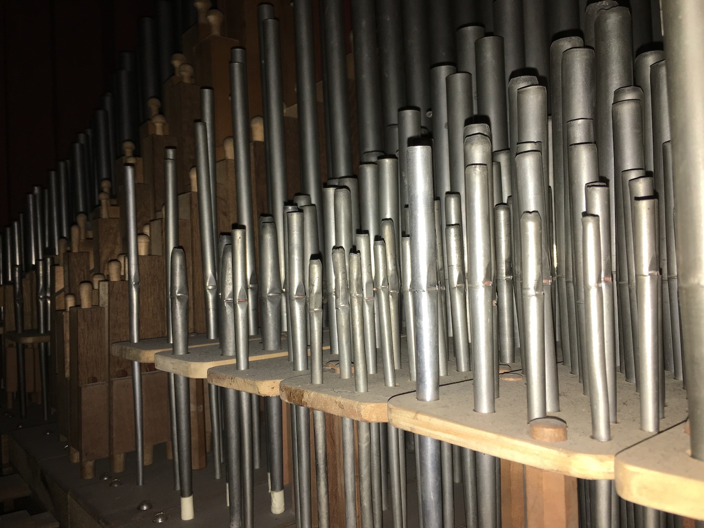 Pfeifenwerk 1. Manual C#-Seite