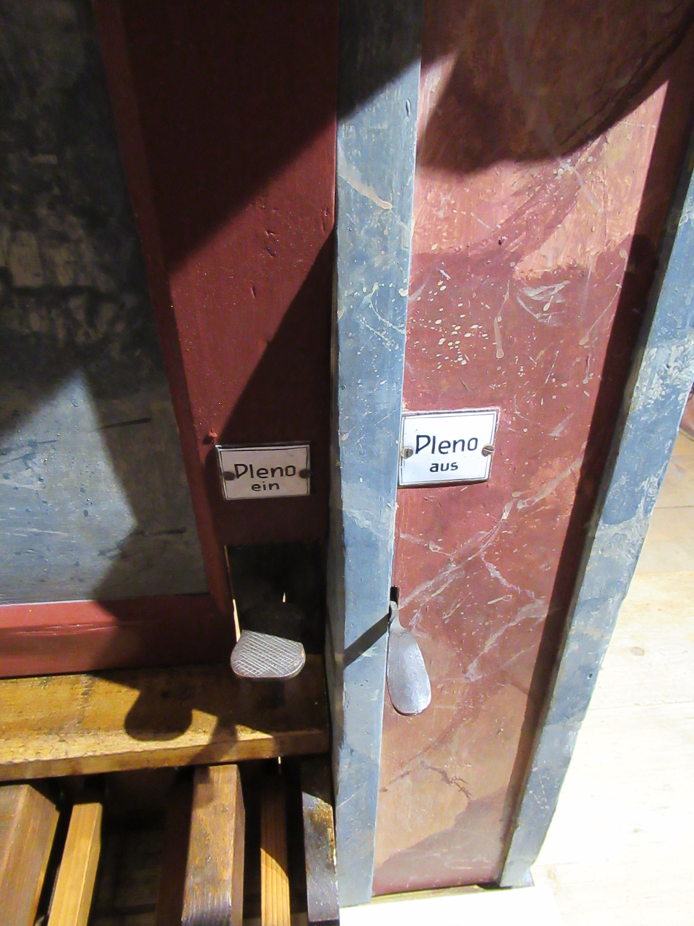 Plenotritt und Auslöser