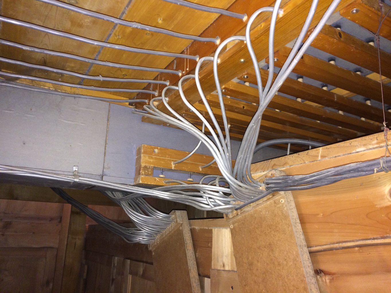 Pneumatik und Konduktenblock