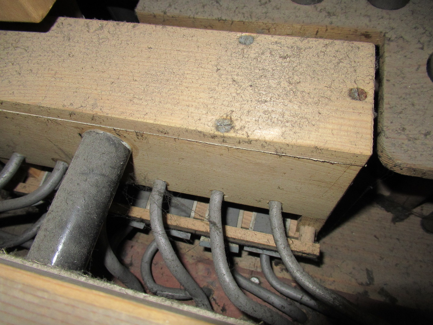 Relais für die Prospektpfeifen