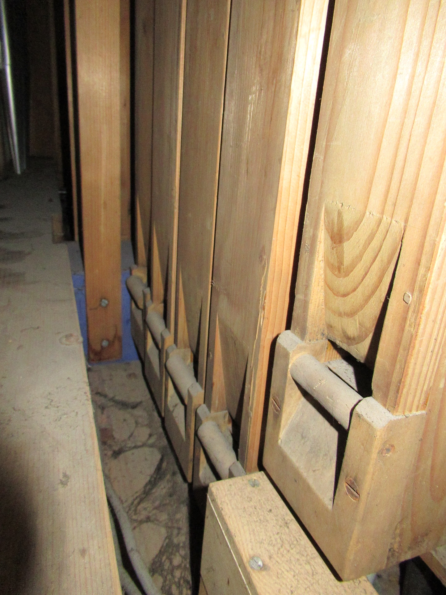 Bass der Streicher im Manualwerk