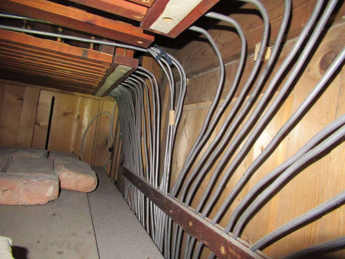 Pneumatik unter der Windlade