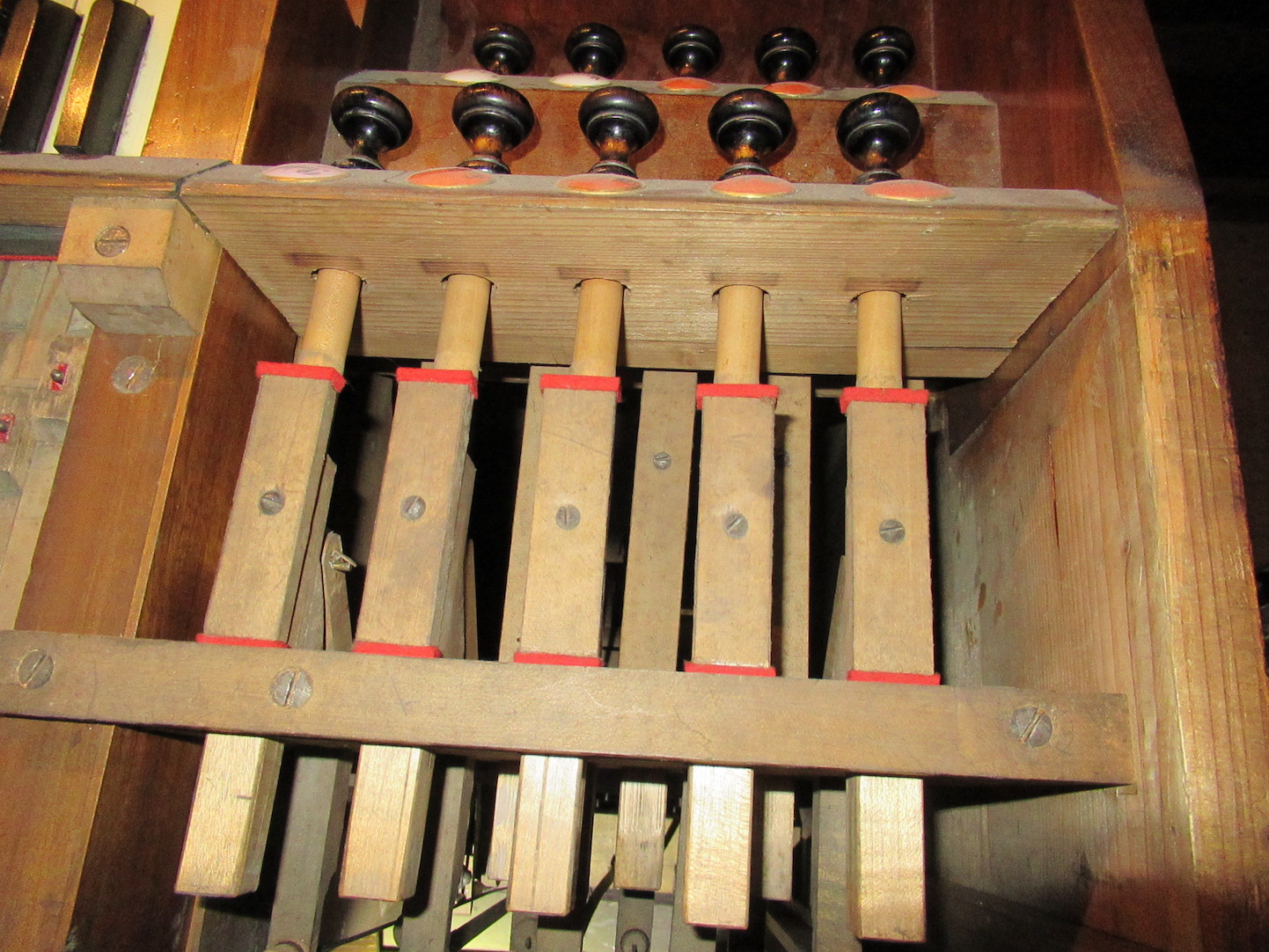 Registerzüge von oben