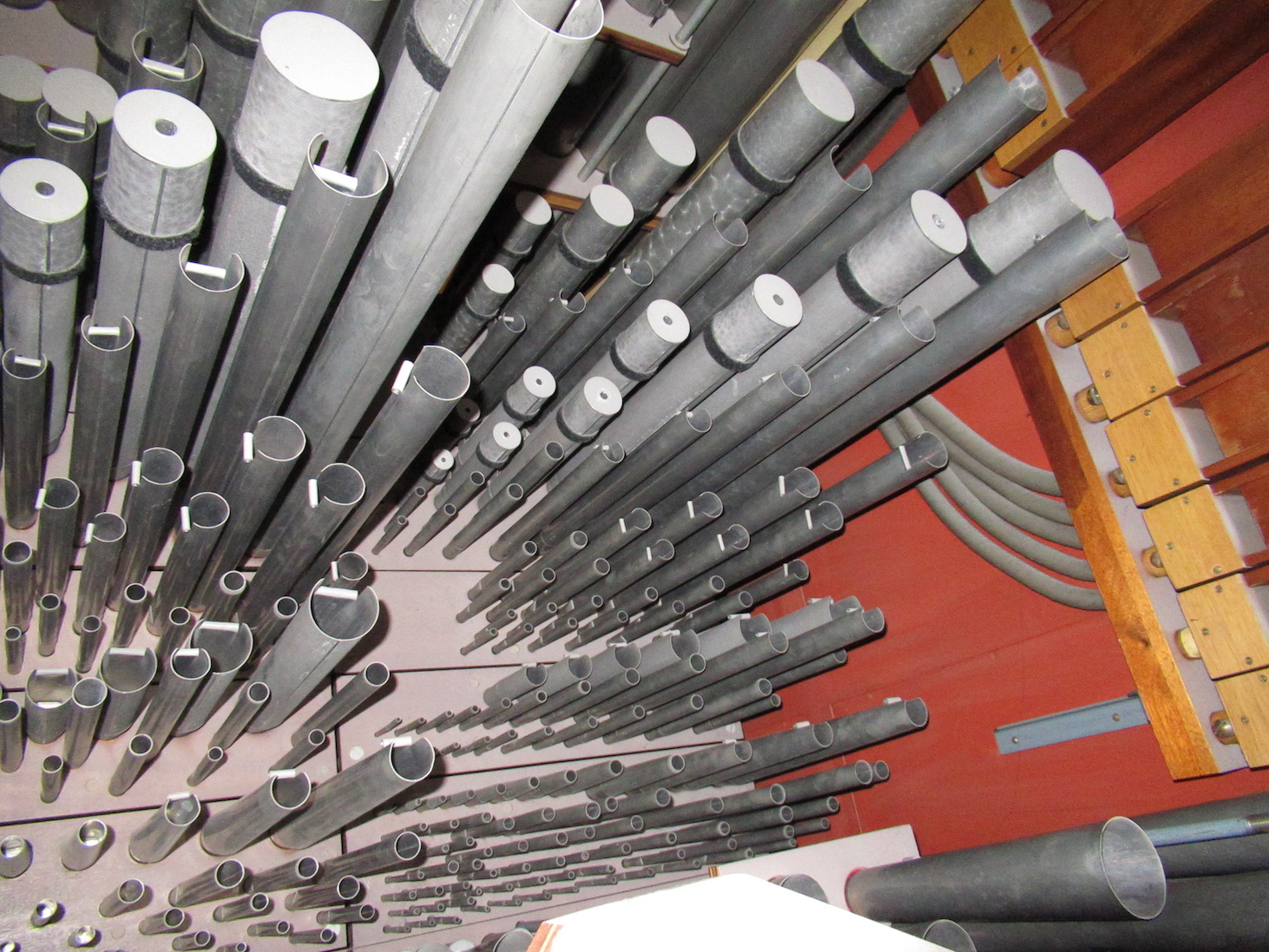 Pfeifenwerk Haupt- und Pedalwerk