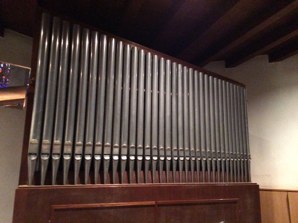 Ansicht Haupt- und Pedalwerk