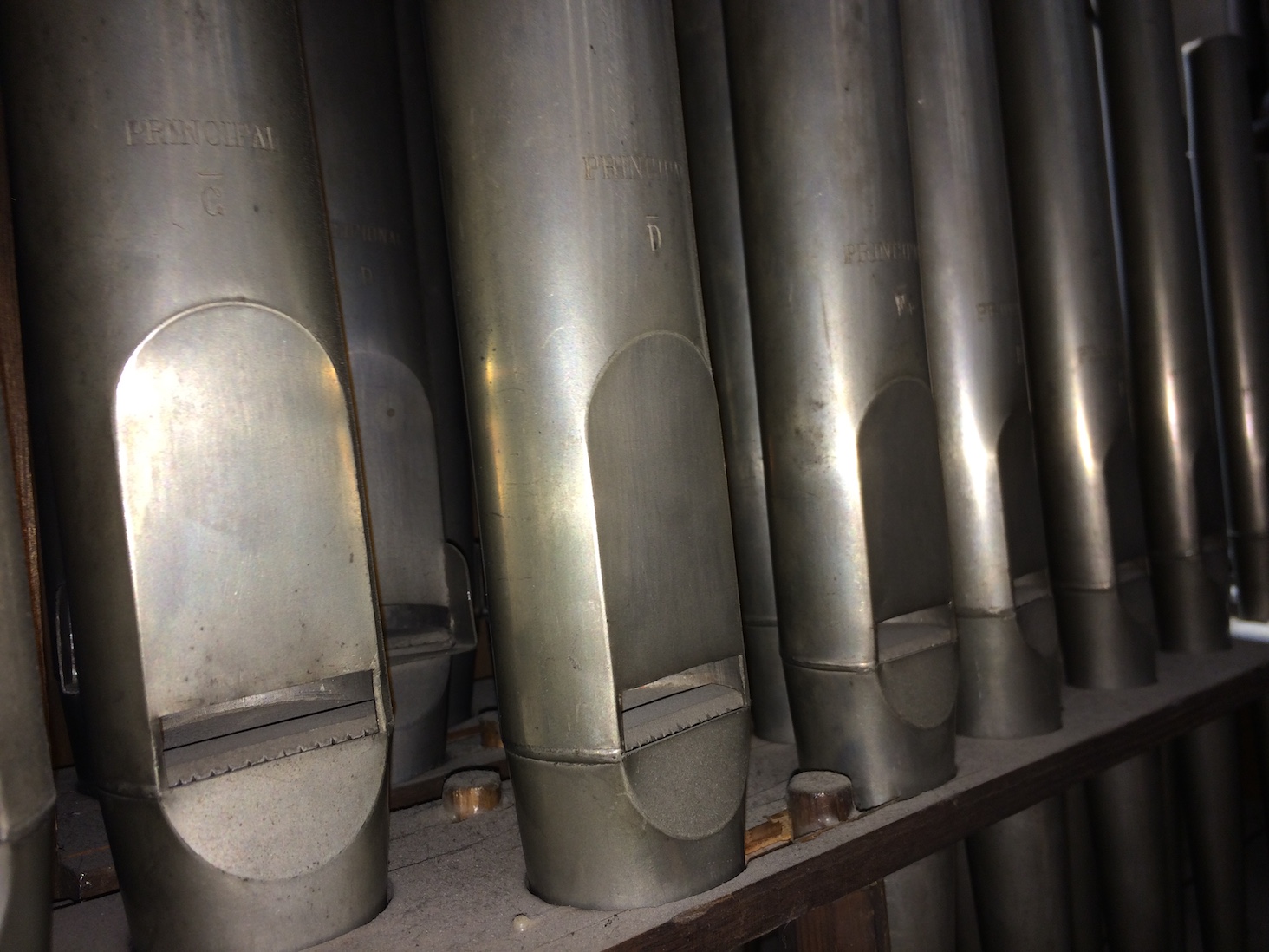 Principalpfeifen von Albert Mauracher 1889