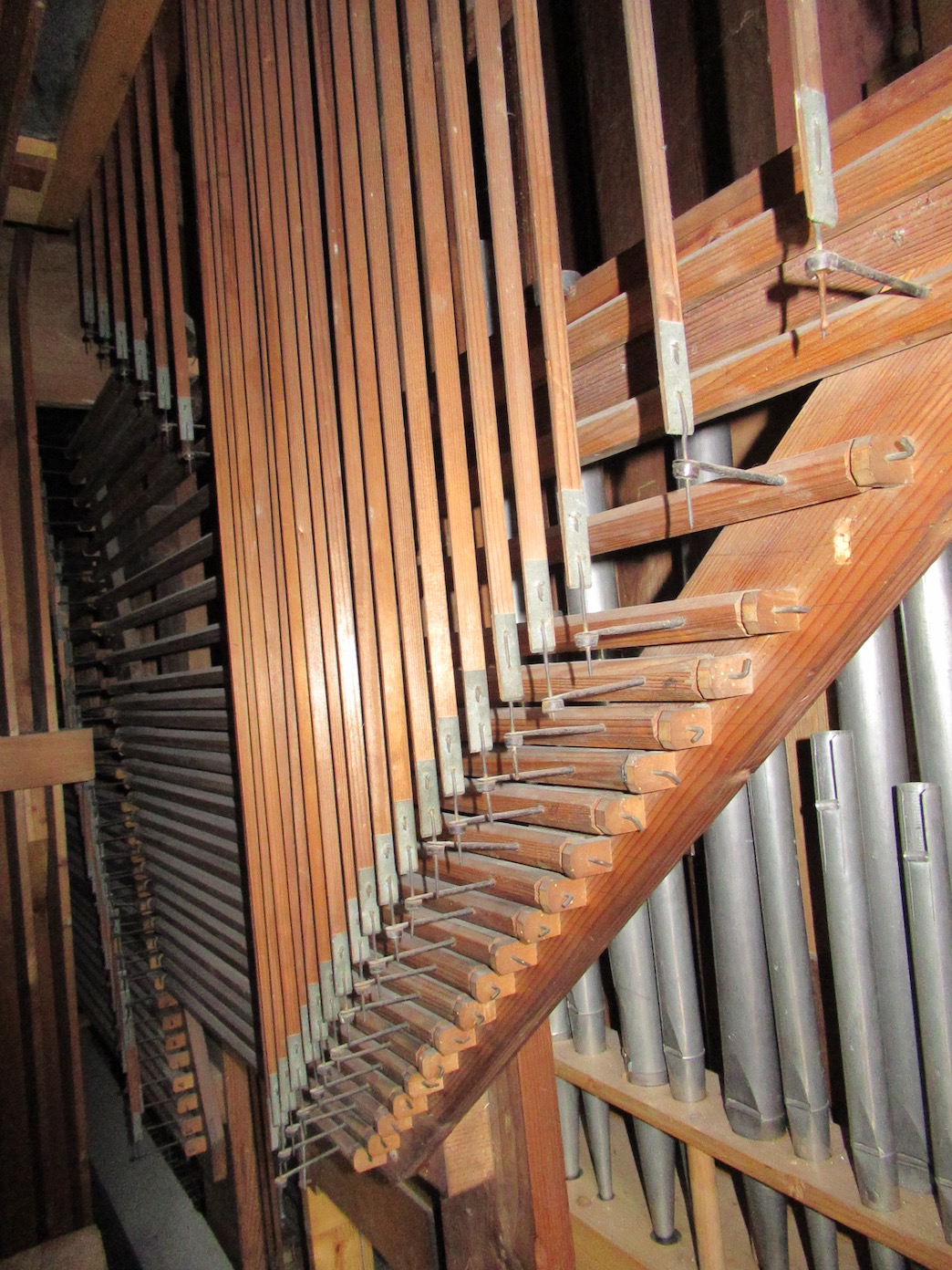 Detail Traktur Hauptwerk