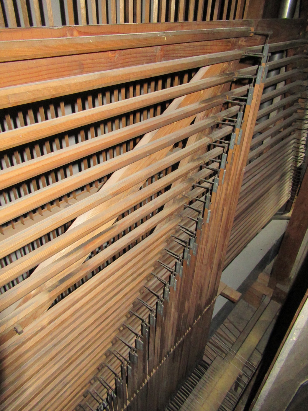 Detail Traktur Hauptwerk