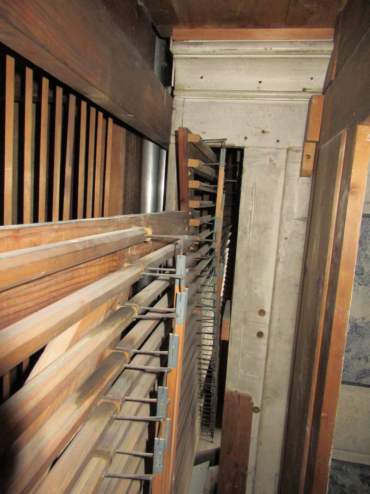 Detail Traktur Hauptwerk