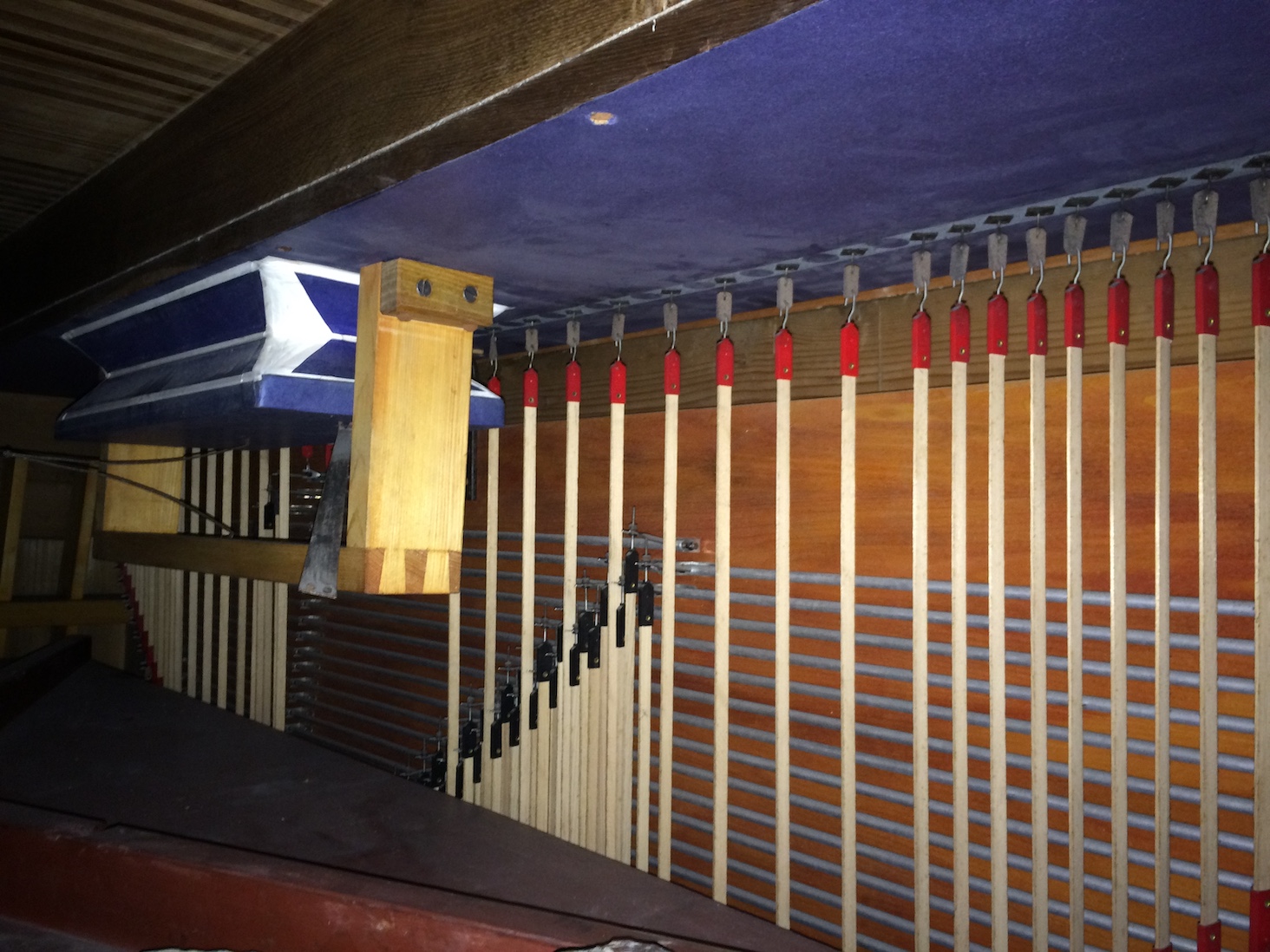 Stoßbalg und Traktur von 1971