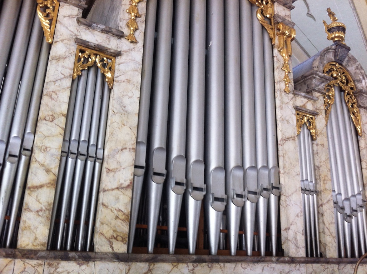 Prospekt im unrestaurierten Zustand 2018