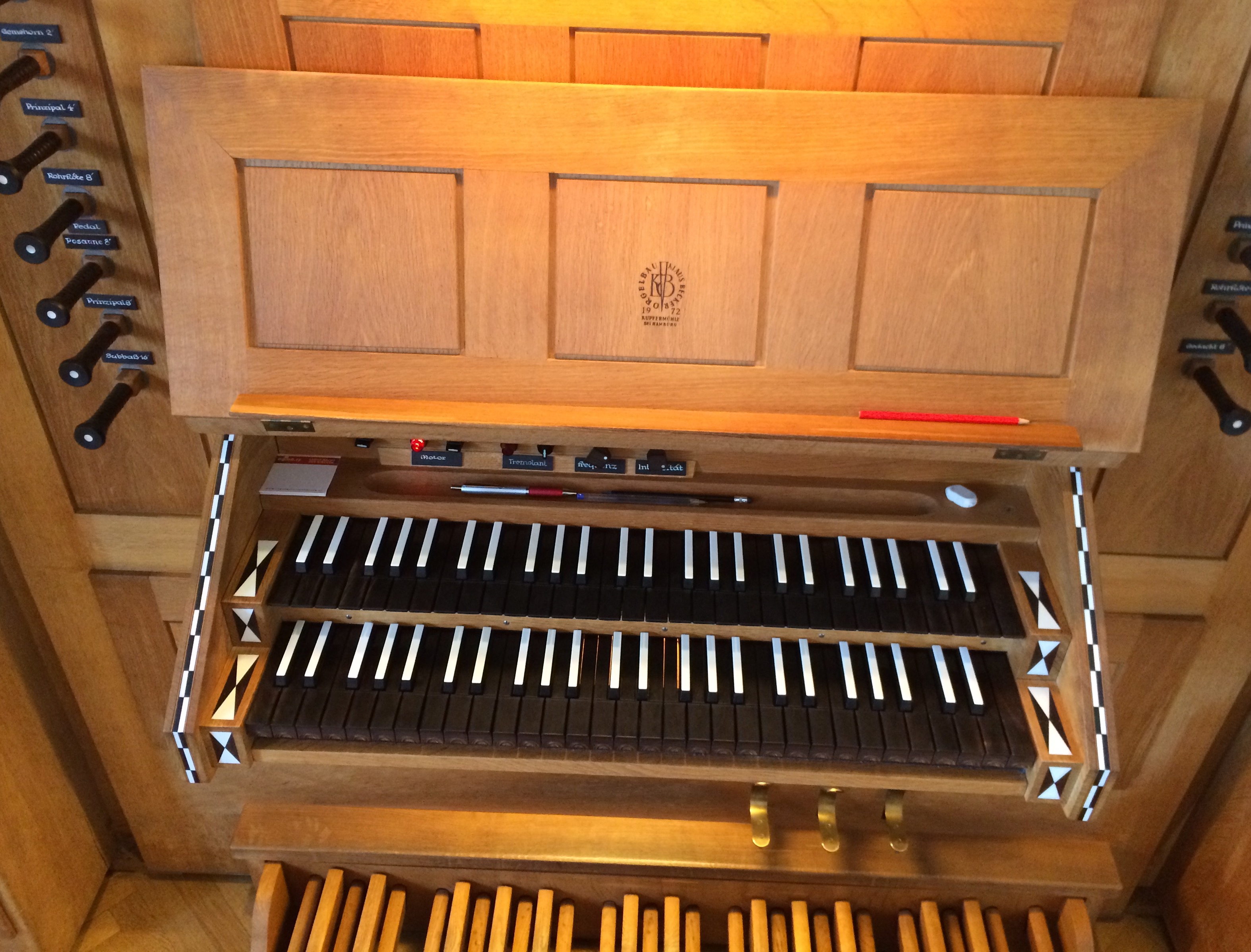 Borromäum Oratorium Spieltafel