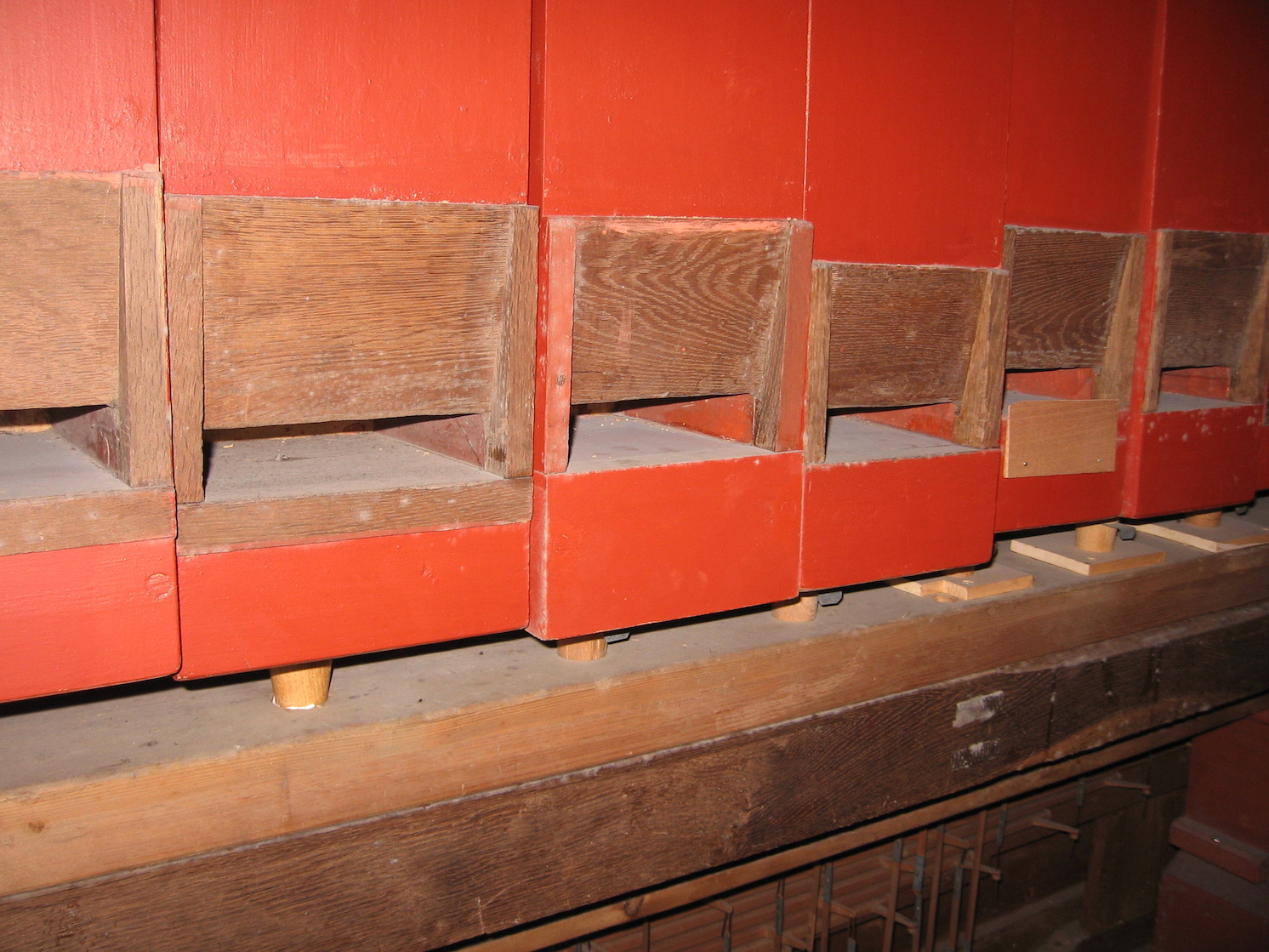 Subbass 16' aus dem 18. Jahrhundert