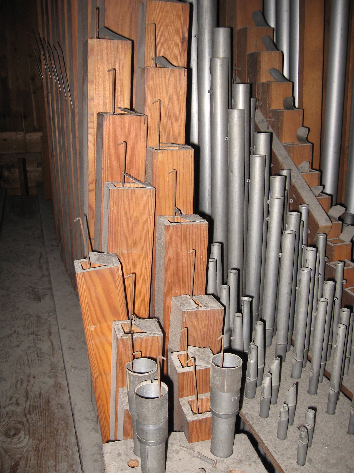 Clarinette 8' im 2. Manual