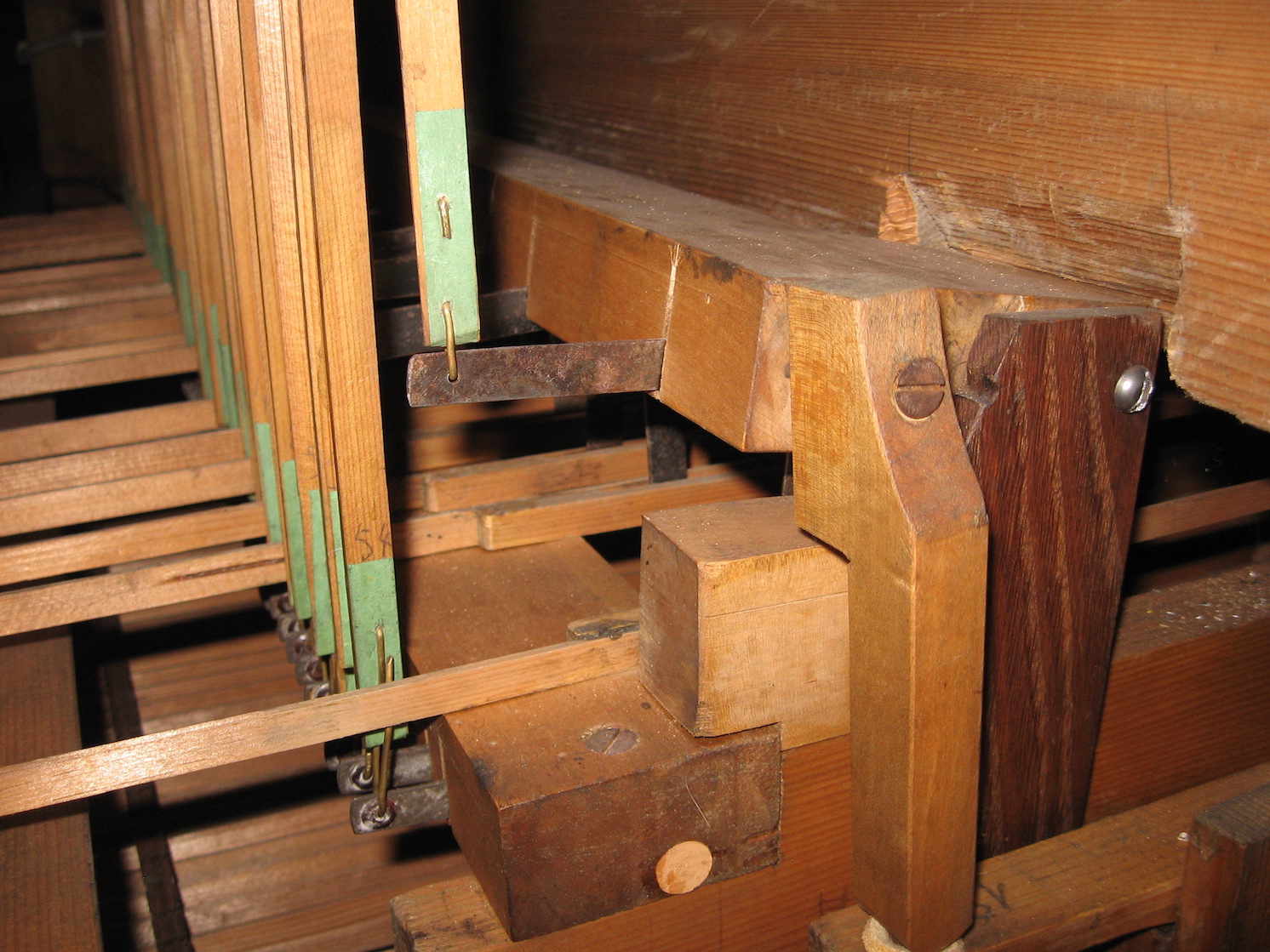 Einschaltung der Pedal-Ventilkoppel Einschaltung der Pedal-Ventilkoppel