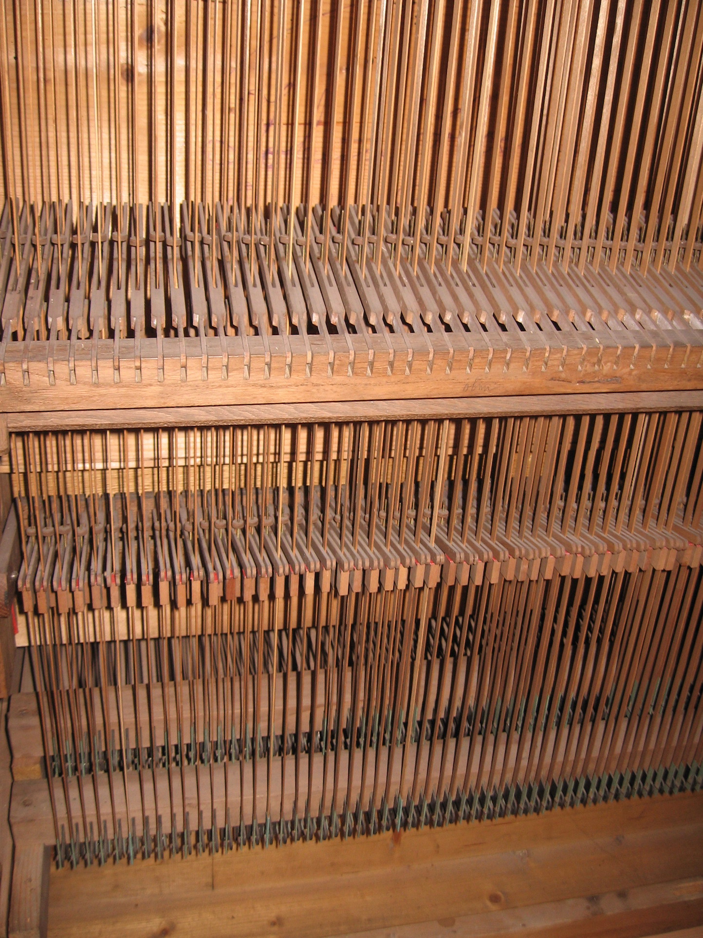 Koppel II/I oben, Retourkoppel I/II unten