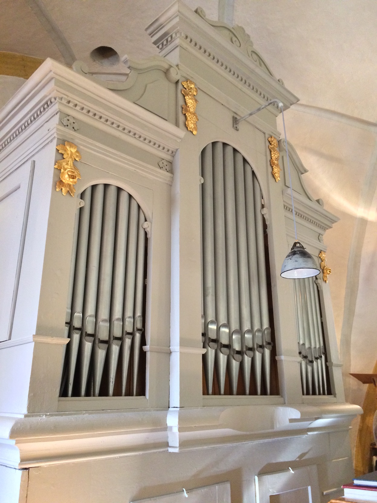 Prospekt nach Restaurierung