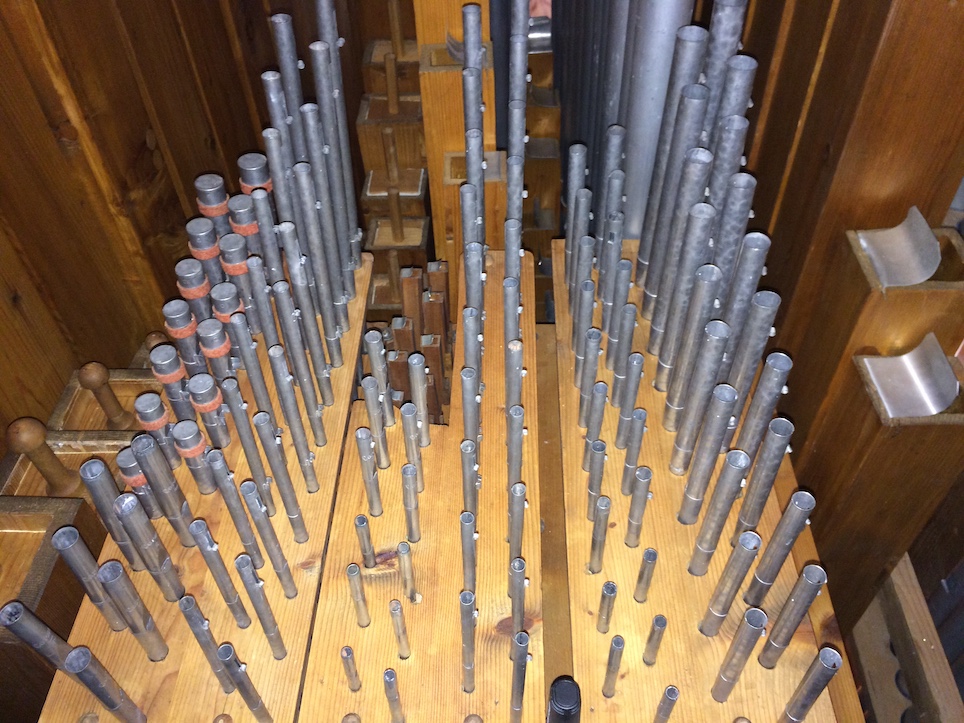 Oberlade nach Restaurierung