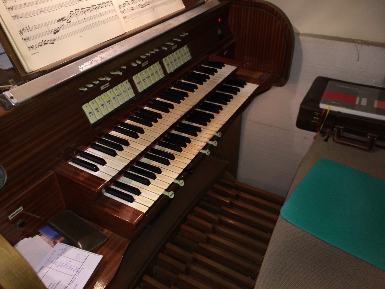 Spieltisch im Zustand von 2018