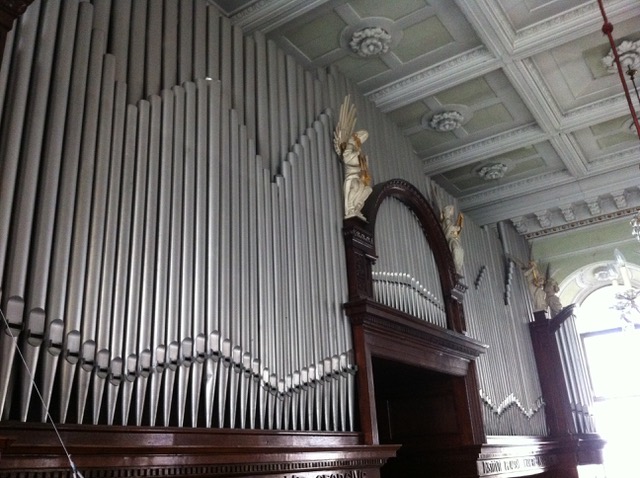 Prospekt vor der Restaurierung